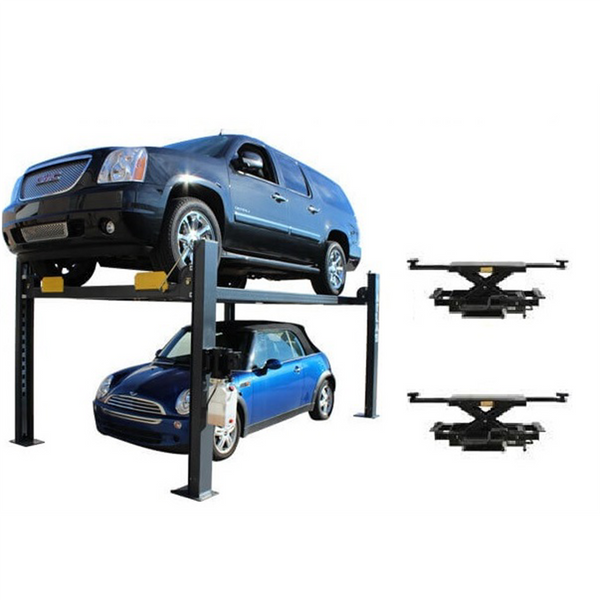 Atlas Equipment Premium 408SL 4 Post Lift + RJ35 Sliding Jacks Combo ...