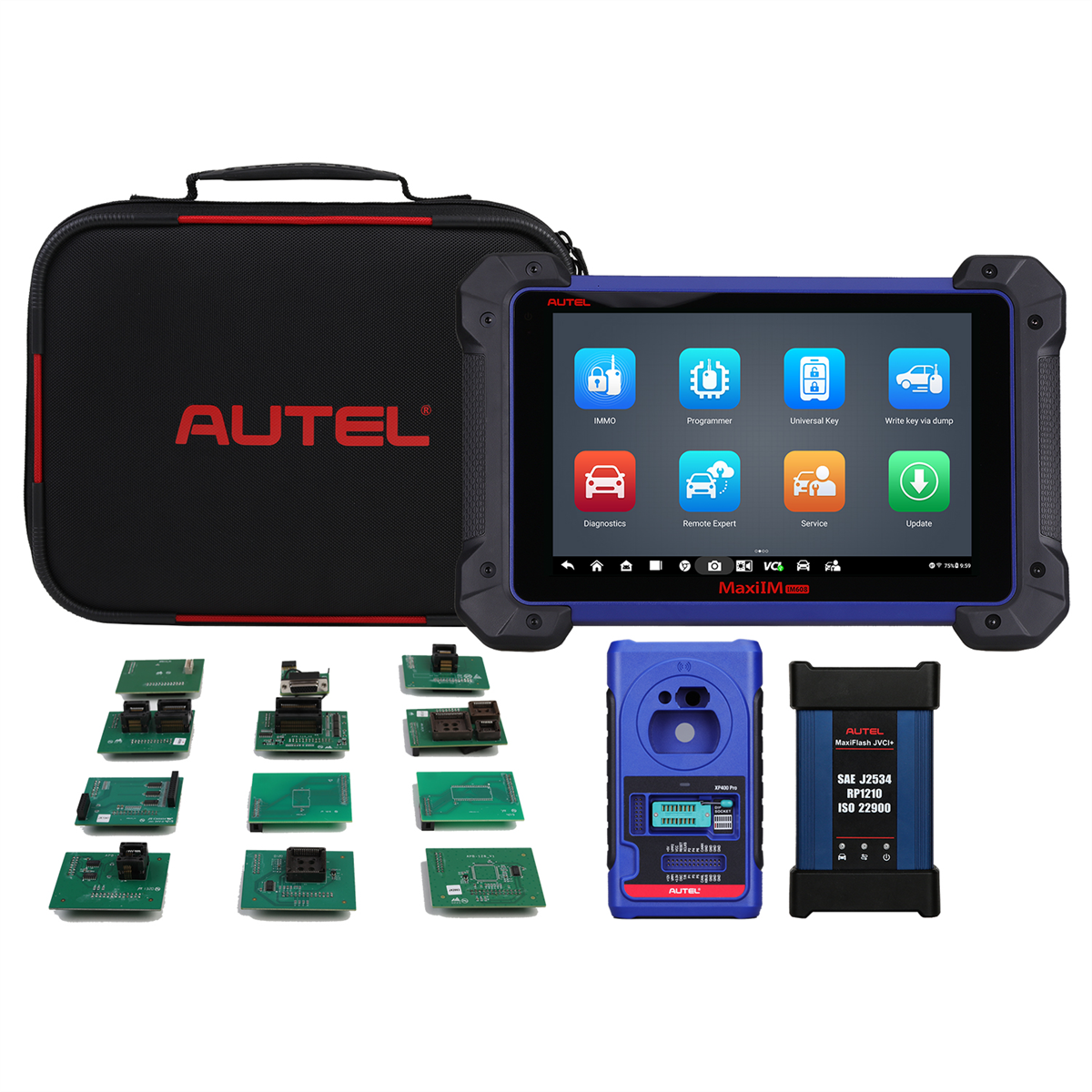 Autel MaxiIM IM608PROIIKPA Key Programming Tablet Bundle : IMMO Key ...