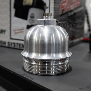 FASS Fuel Systems Billet L5P 2017-2024 Duramax Fuel Filter Cap (BFC1001K) - B2B Diesel and Gas Service