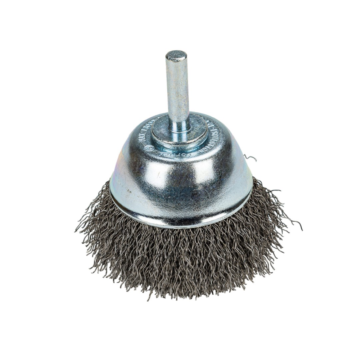 Forney Industries Command PRO Cup Brush, Crimped, 2-1/2 in x .014 in x 1/4 in Shank - 60005 - B2B Diesel & Gas Service