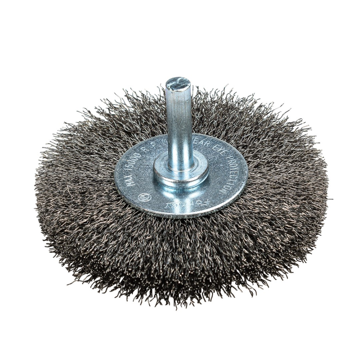Forney Industries Command PRO Wire Wheel, Crimped, 3 in x .008 in x 1/4 in Shank - 60017 - B2B Diesel & Gas Service