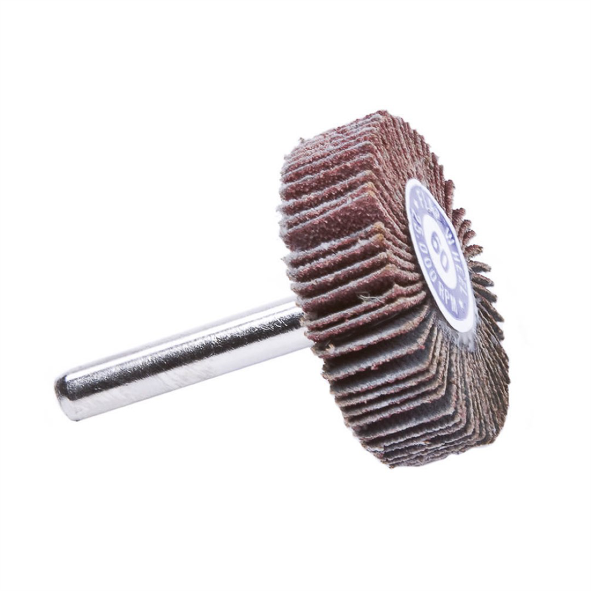 Forney Industries Forney 71691 Flap Wheel, Shank Mounted, 1-1/2 in x 1/2 in, Grit: 60 - 71691 - B2B Diesel & Gas Service