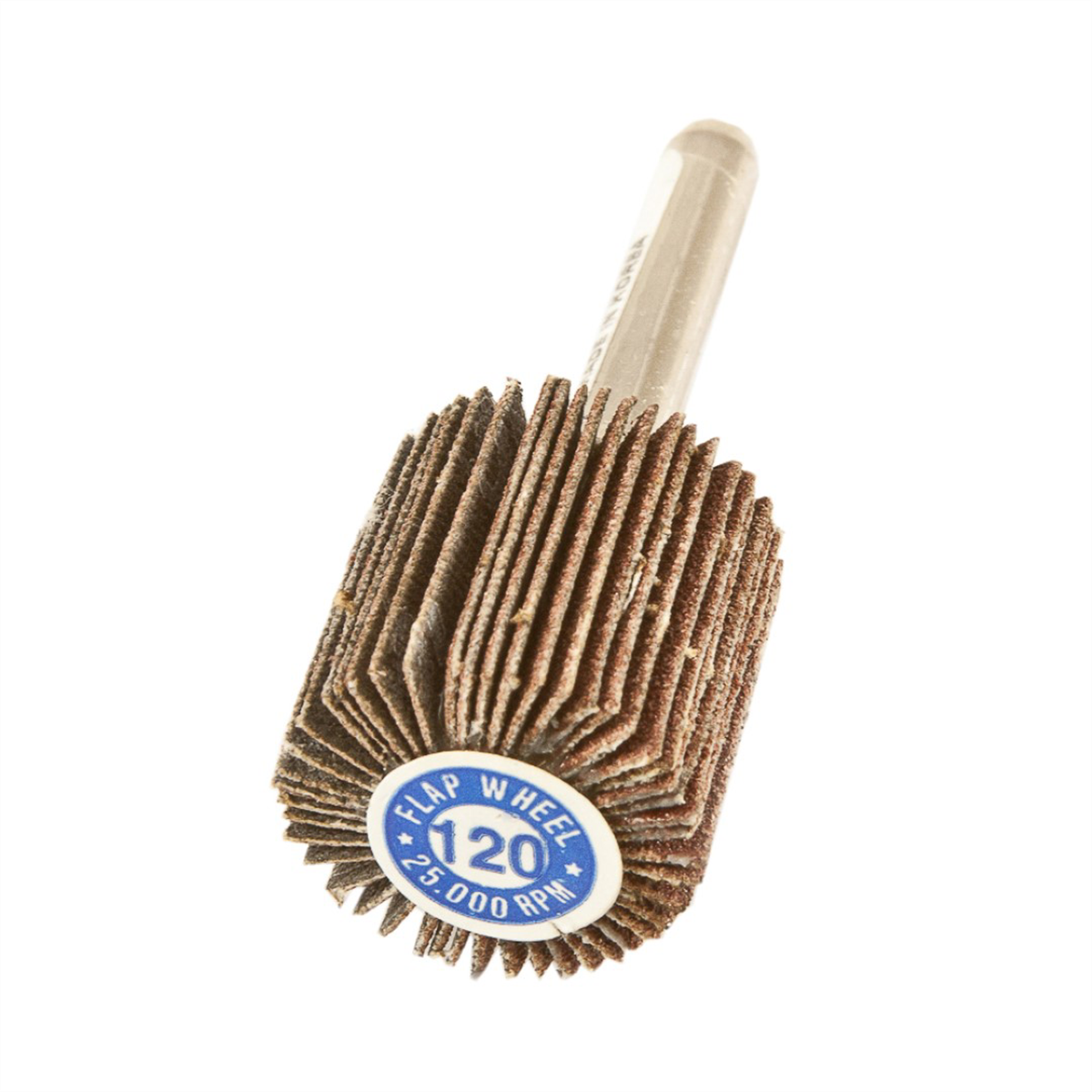 Forney Industries Forney 71696 Flap Wheel, Shank Mounted, 1 in x 1 in, Grit: 120 - 71696 - B2B Diesel & Gas Service