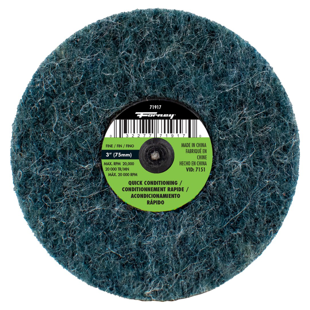 Forney Industries Surface Prep Pad, 3 in (Fine Grit) - 71917 - B2B Diesel & Gas Service