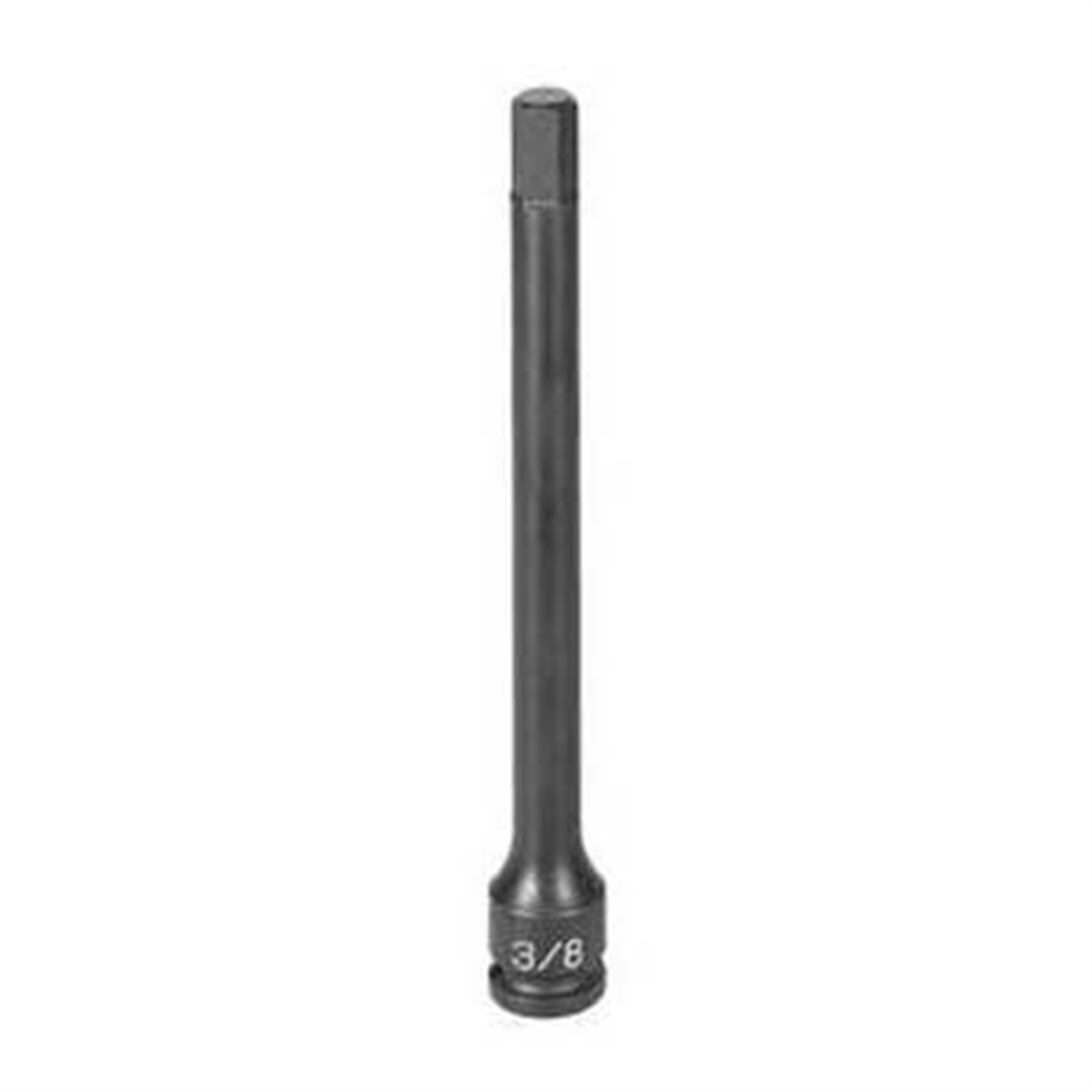 Grey Pneumatic SOC 1/4 3/8D IMP HEX LG MALE BLK
