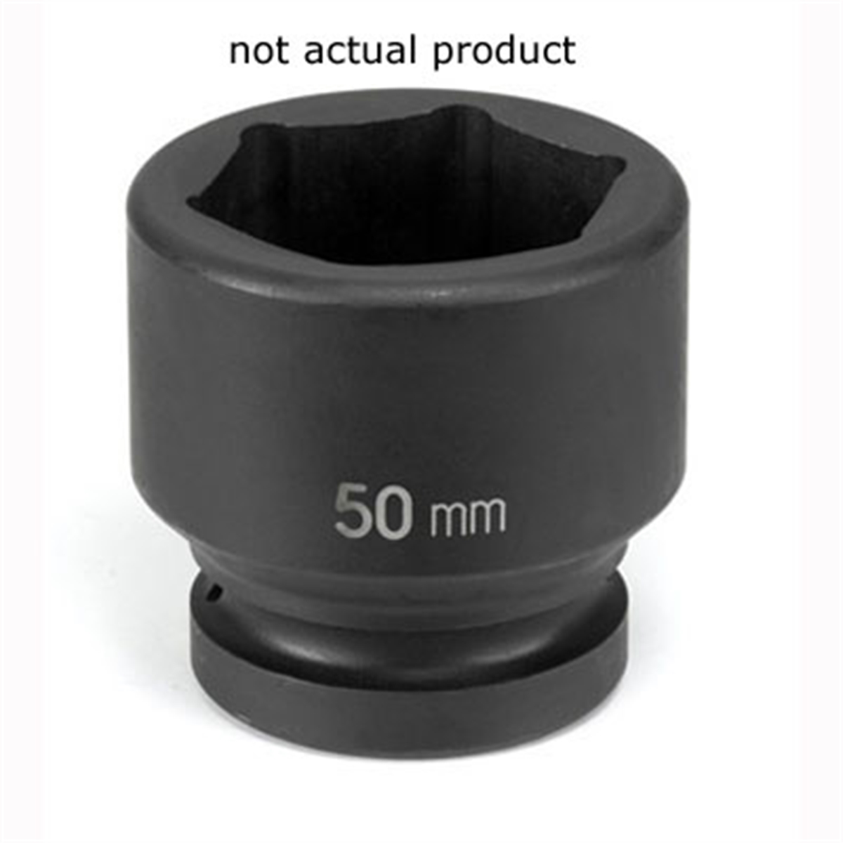Grey Pneumatic SOC 36MM 1"D IMP 6PT BLK