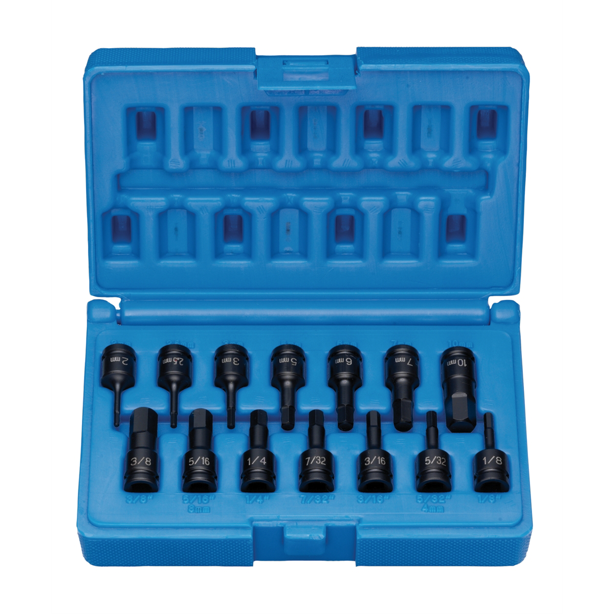 Grey Pneumatic 1/4"DR 14PC FRAC/MET