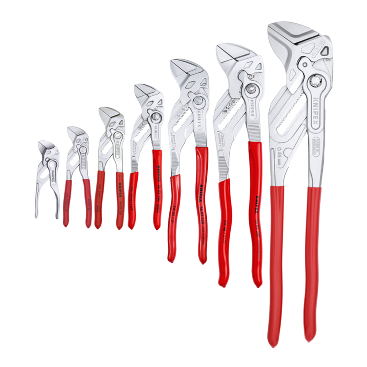 Knipex 7 PC Master Pliers Wrench Set KNP9K0080167US – B2B Diesel & Gas ...