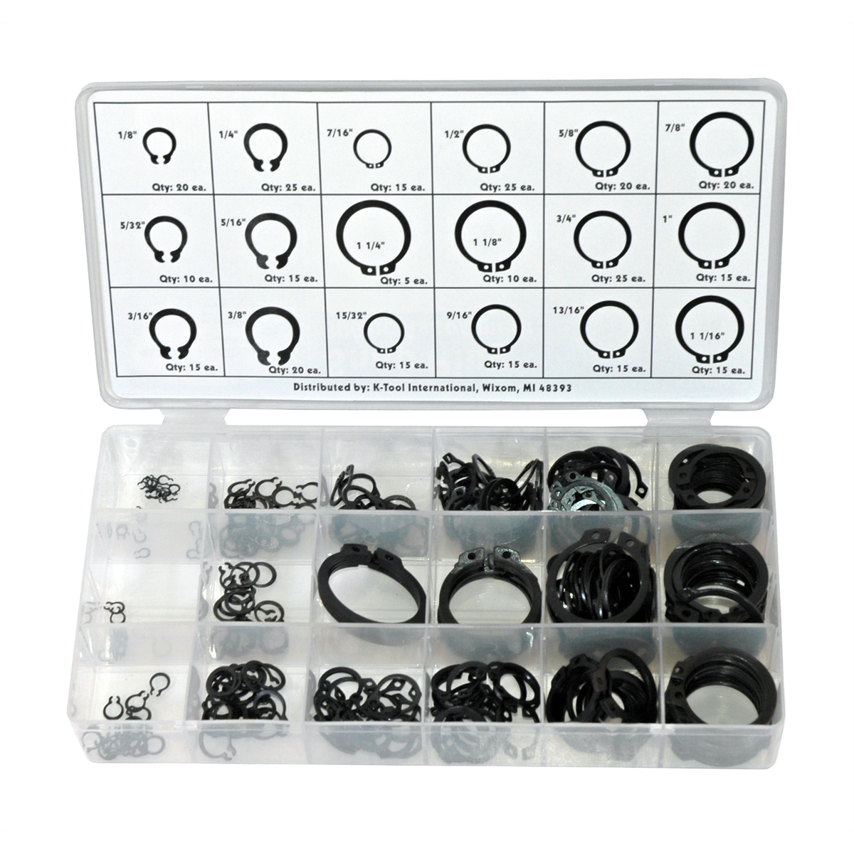 K Tool International SNAP RING KIT P/N 00077 - B2B Diesel & Gas Service