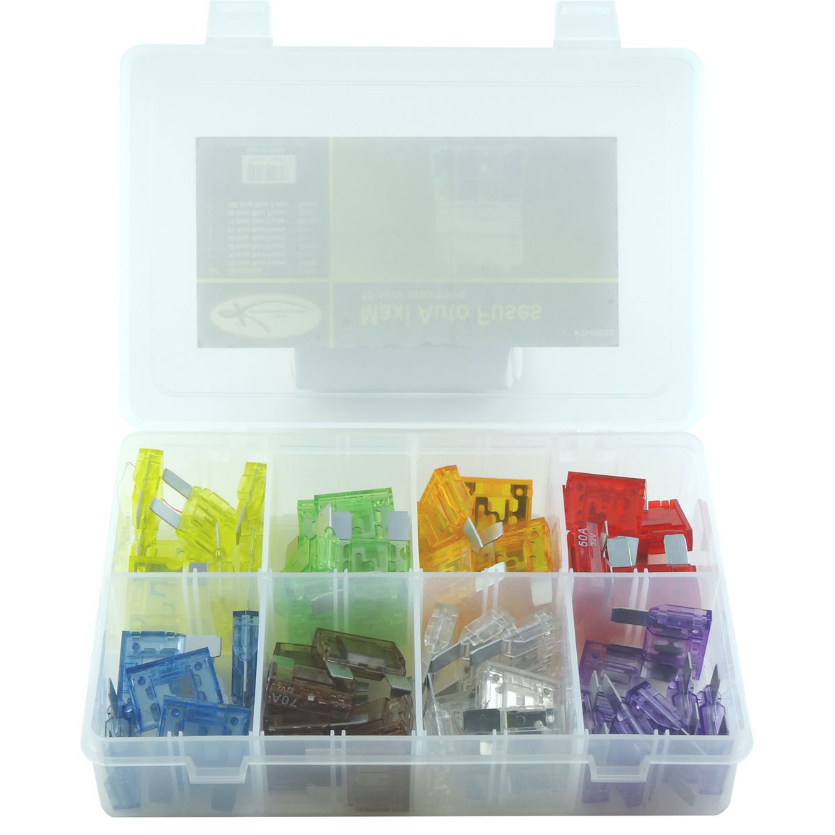 K Tool International 56 Piece Maxi Fuse Assortment P/N 00082 - B2B Diesel & Gas Service