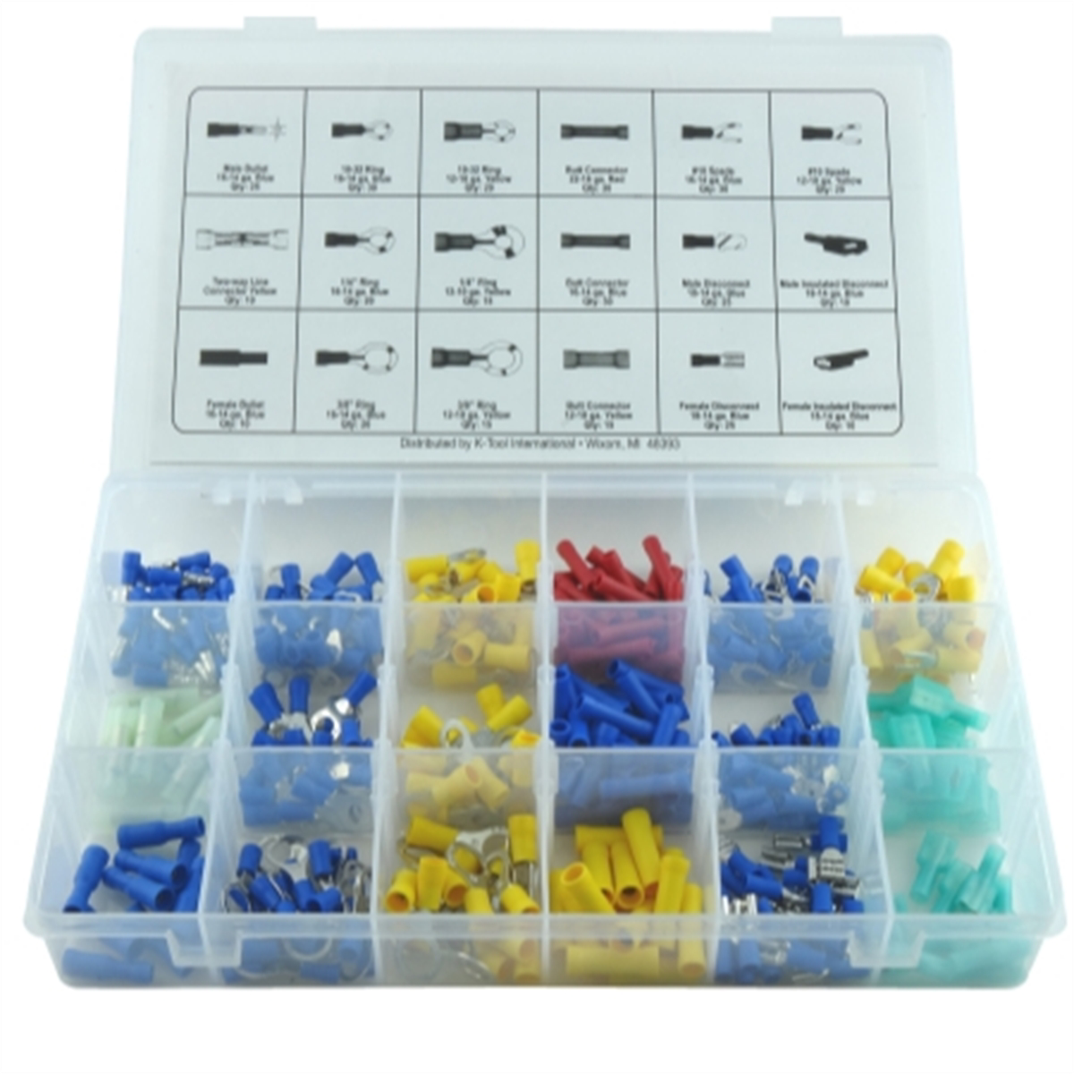 K Tool International 360-pc Terminal Assortment P/N 00087 - B2B Diesel & Gas Service