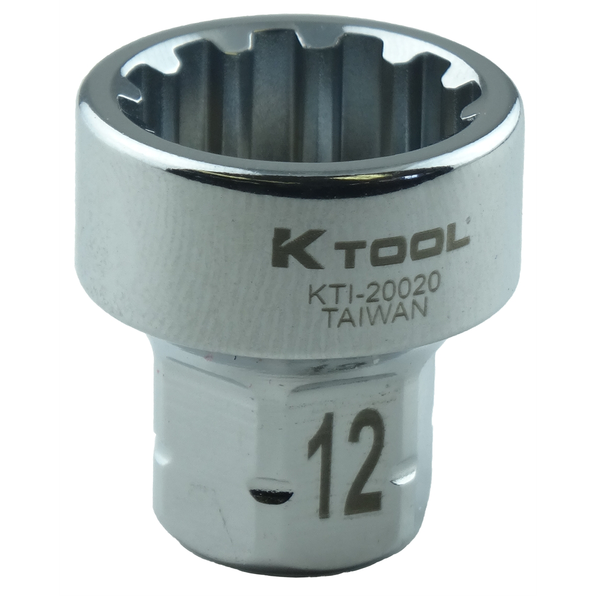 K Tool International Spline Socket 1/4 in. Dr 12 mm P/N 20662 - B2B Diesel & Gas Service