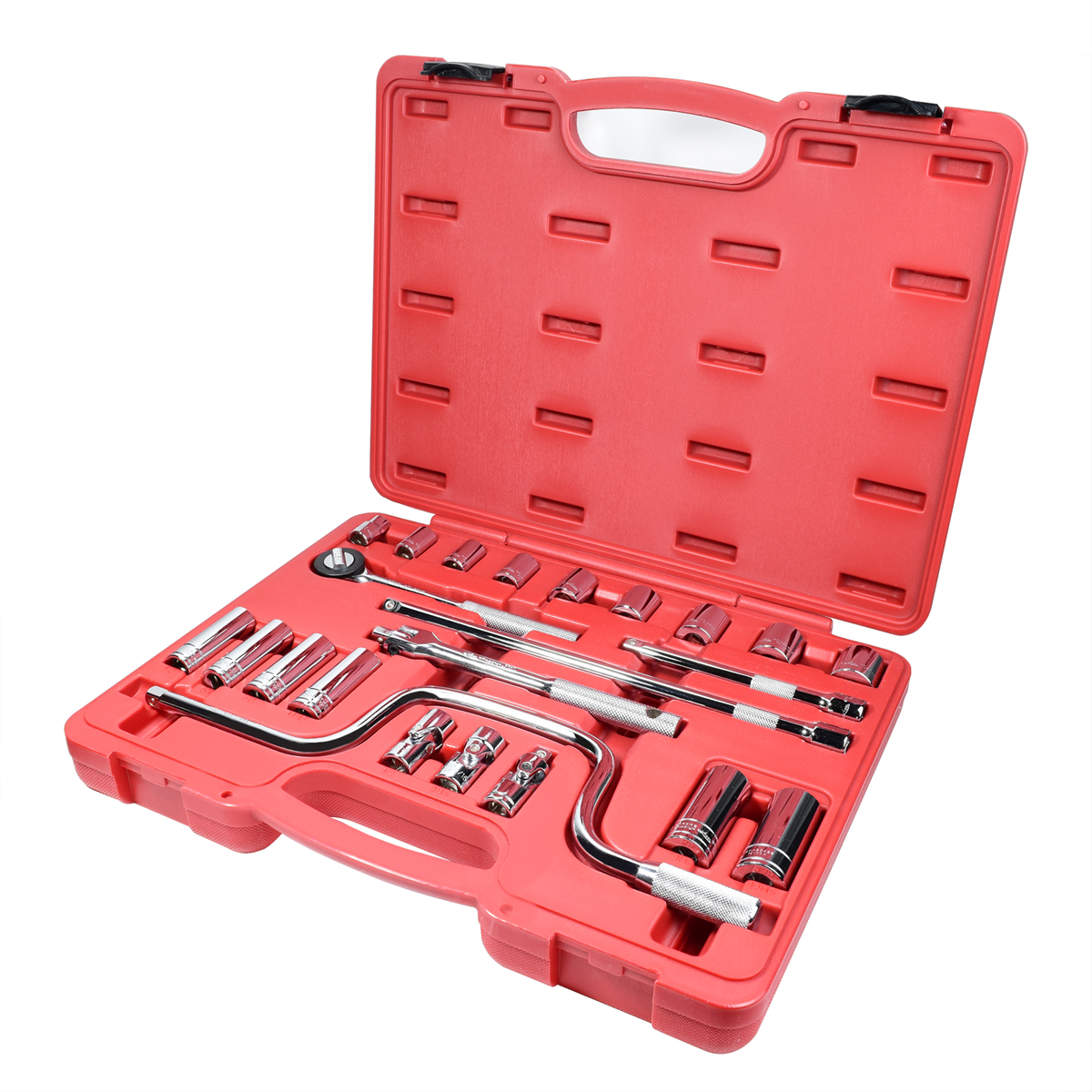 K Tool International Socket Set Pro 23 Piece 3/8 in. Dr Chrome P/N 22023 - B2B Diesel & Gas Service