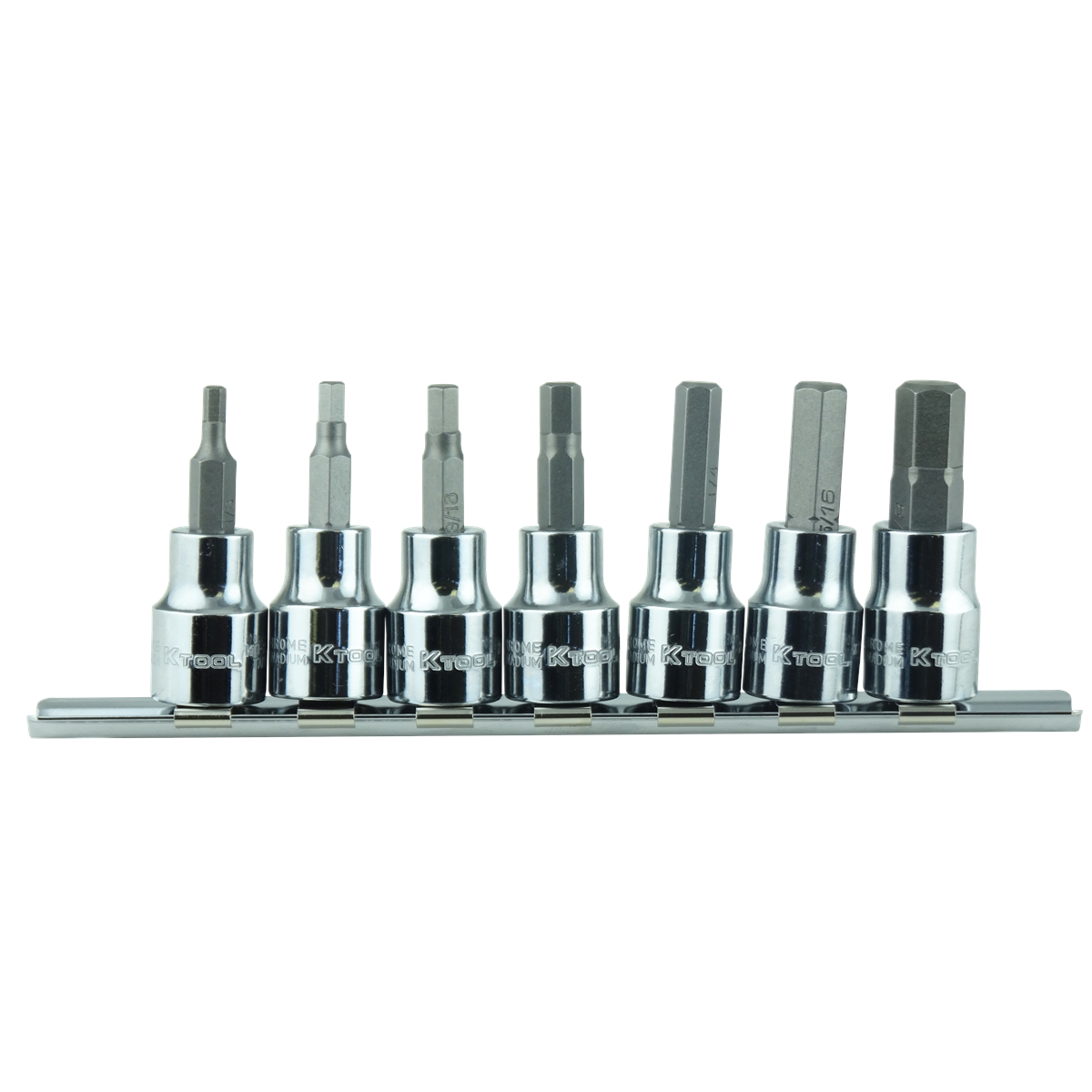 K Tool International SOC HEX BIT SET 3/8" DR 7 PC. SAE P/N 22970 - B2B Diesel & Gas Service