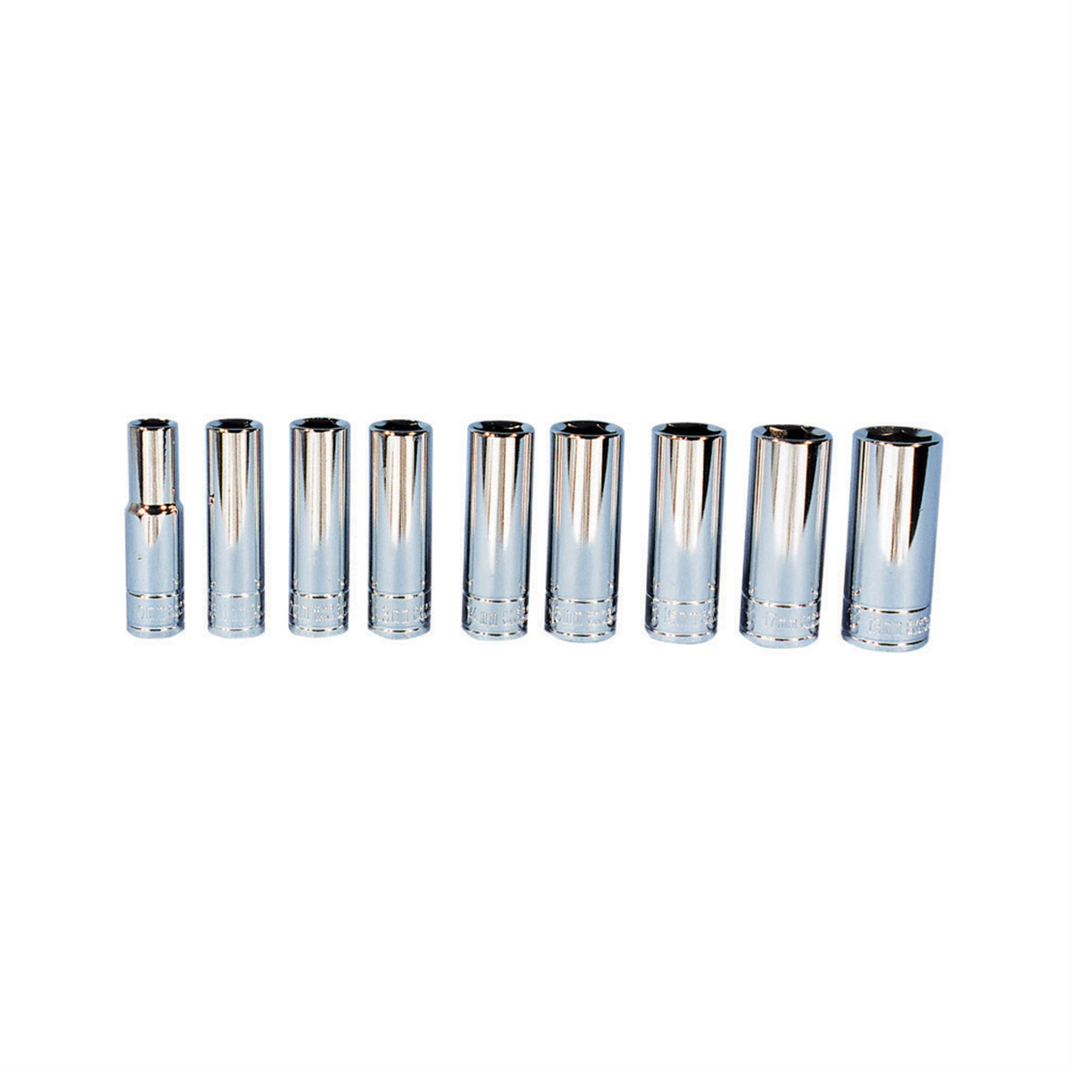 K Tool International SOC SET 3/8" DR 9 PC MM DEEP P/N 27201 - B2B Diesel & Gas Service