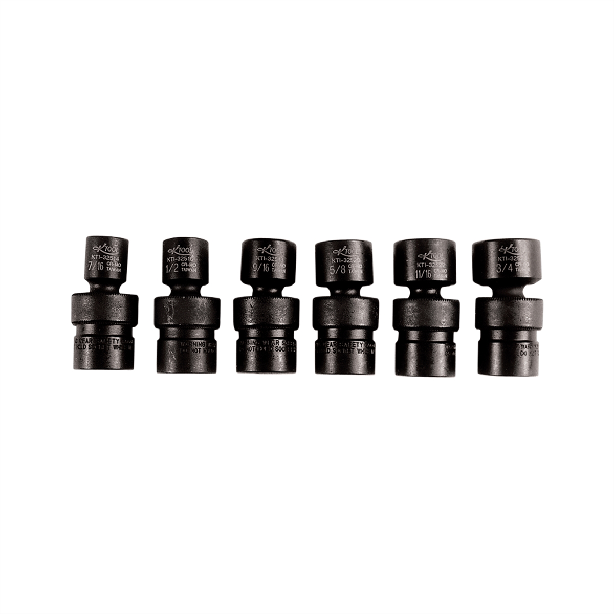 K Tool International SOC SET IMP FLEX 3/8" DR 6 PC. P/N 32500 - B2B Diesel & Gas Service
