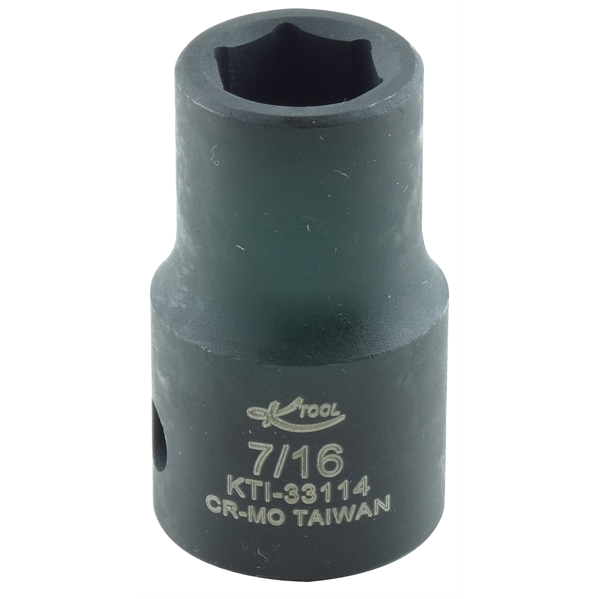 K Tool International SOC IMP SAE 1/2 DR 7/16" P/N 33114 - B2B Diesel & Gas Service