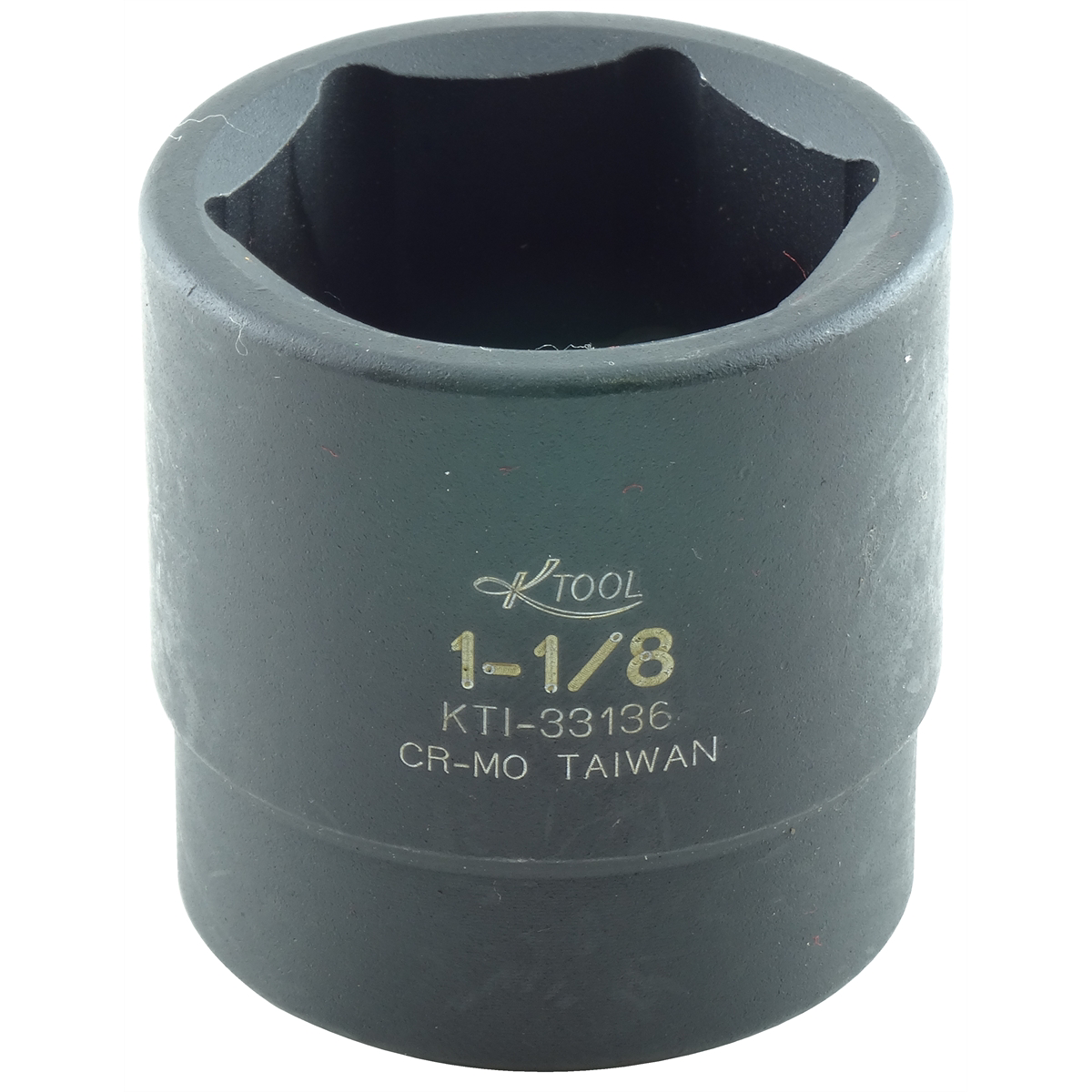 K Tool International SOC 1-1/8 1/2D IMP 6PT P/N 33136 - B2B Diesel & Gas Service