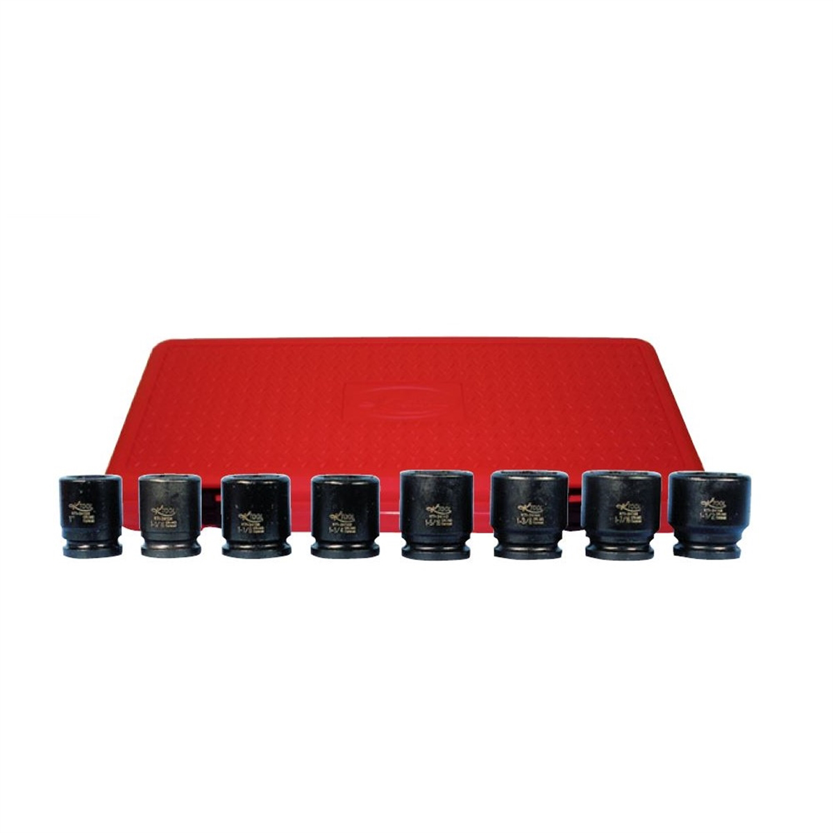 K Tool International Socket Set Impact SAE 3/4 Inch Drive 8 Piece P/N 34100 - B2B Diesel & Gas Service