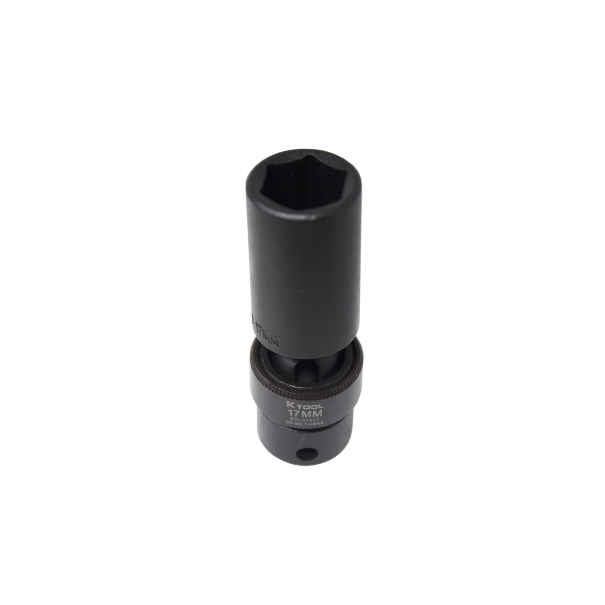 K Tool International Socket Impact Flex 17mm 3/8 in. Dr Deep P/N 37417 - B2B Diesel & Gas Service