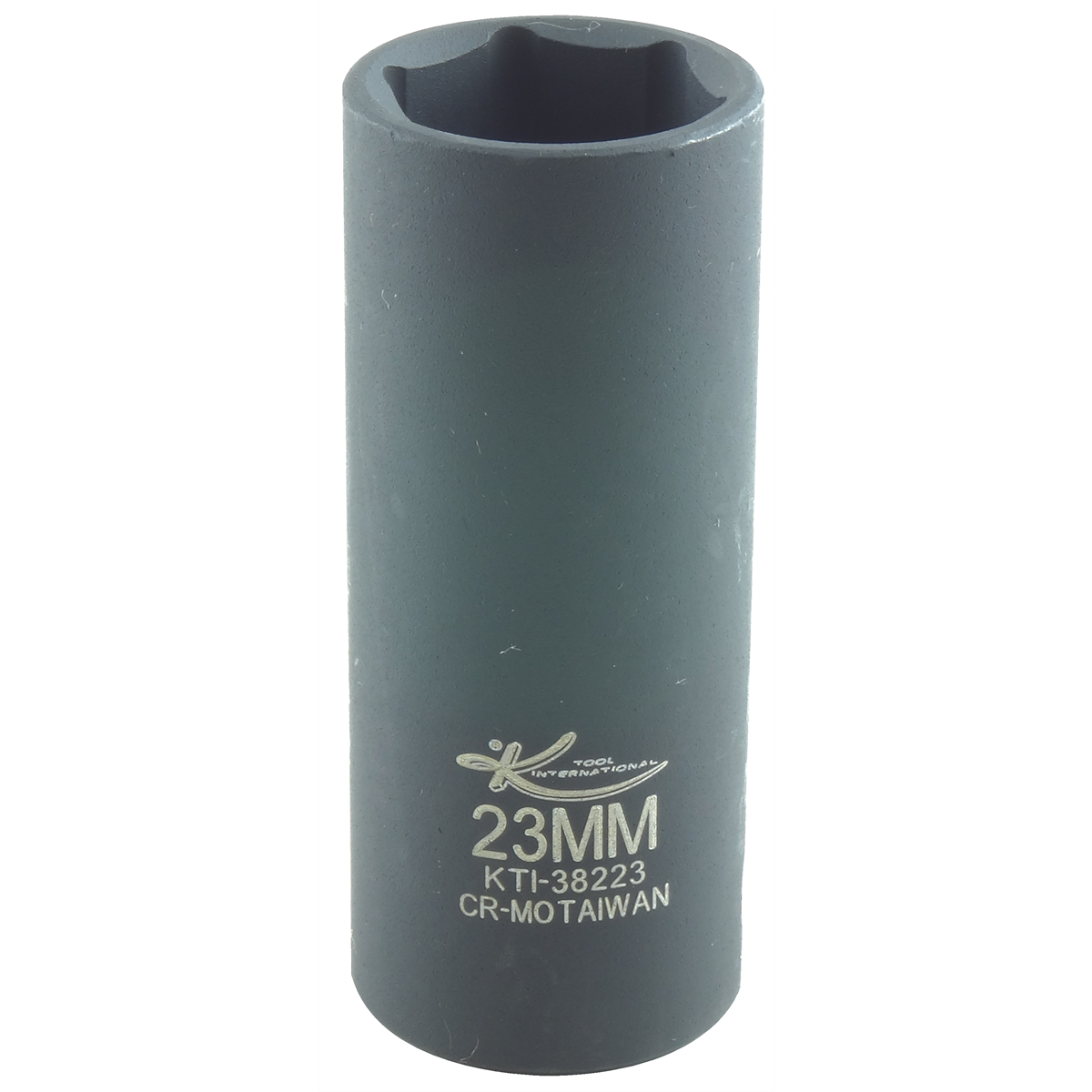 K Tool International SOC 23MM 1/2D IMP 6PT DP BLK P/N 38223 - B2B Diesel & Gas Service
