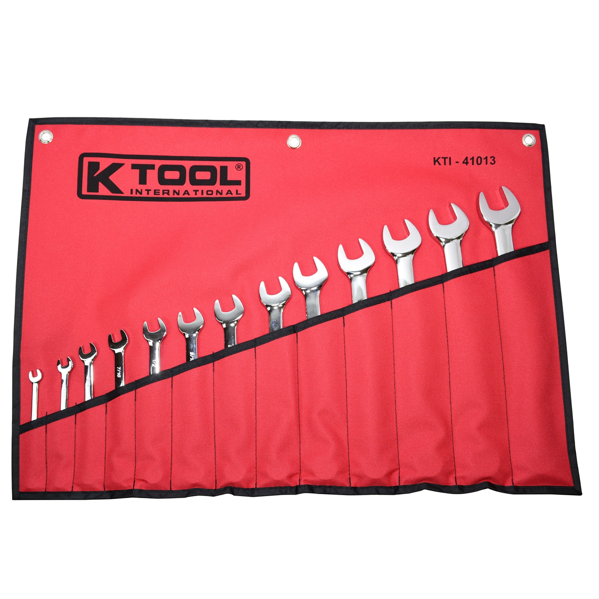K Tool International Wrench Set Combination 13 Piece SAE P/N 41013 - B2B Diesel & Gas Service