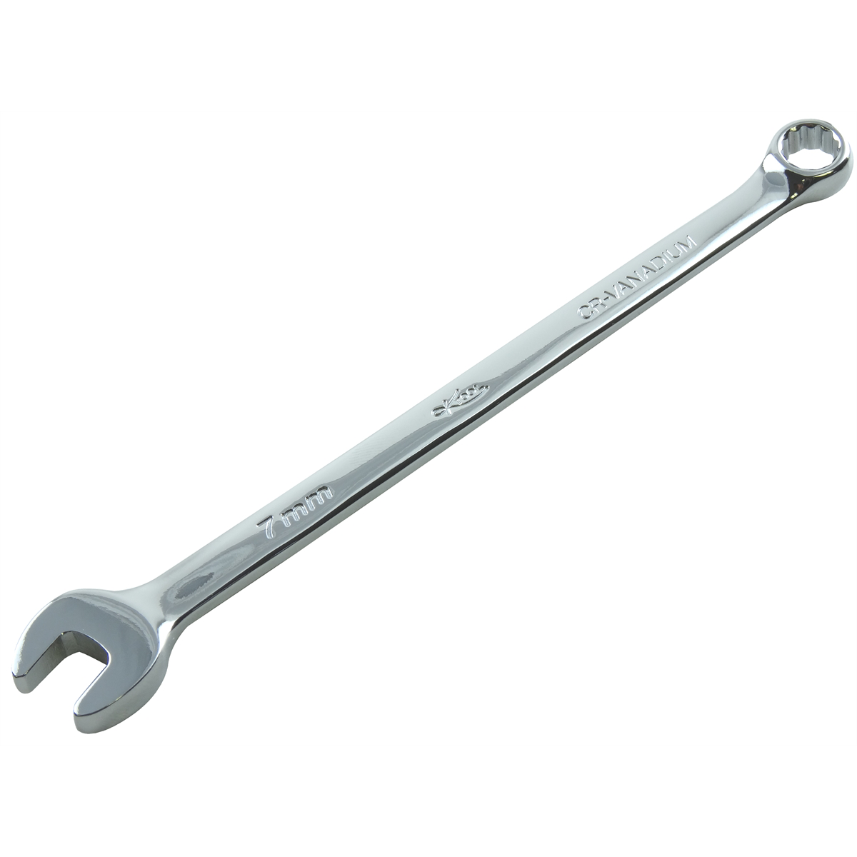 K Tool International Wrench 7mm Combination 12 Point 15 Degree Hi Polish P/N 41807 - B2B Diesel & Gas Service