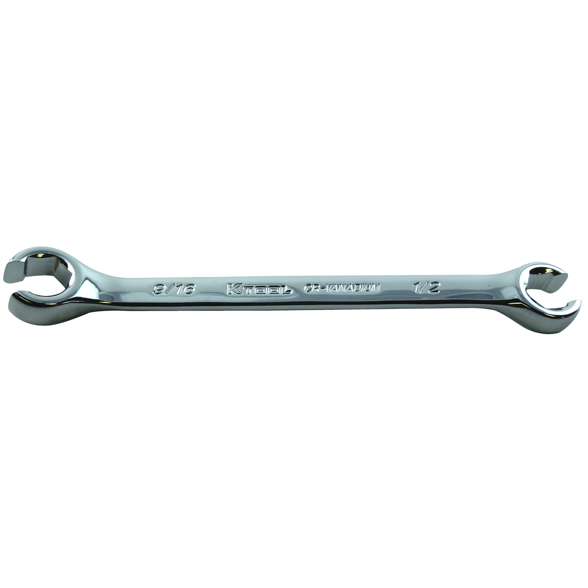 K Tool International Wrench Flare Nut 1/2 Inch x 9/16 Inch 5 Point P/N 44416 - B2B Diesel & Gas Service
