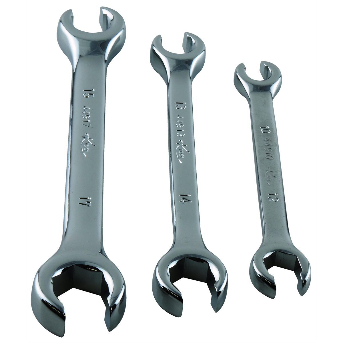 K Tool International Wrench Set Flare Nut 3 Piece Metric P/N 44500 - B2B Diesel & Gas Service