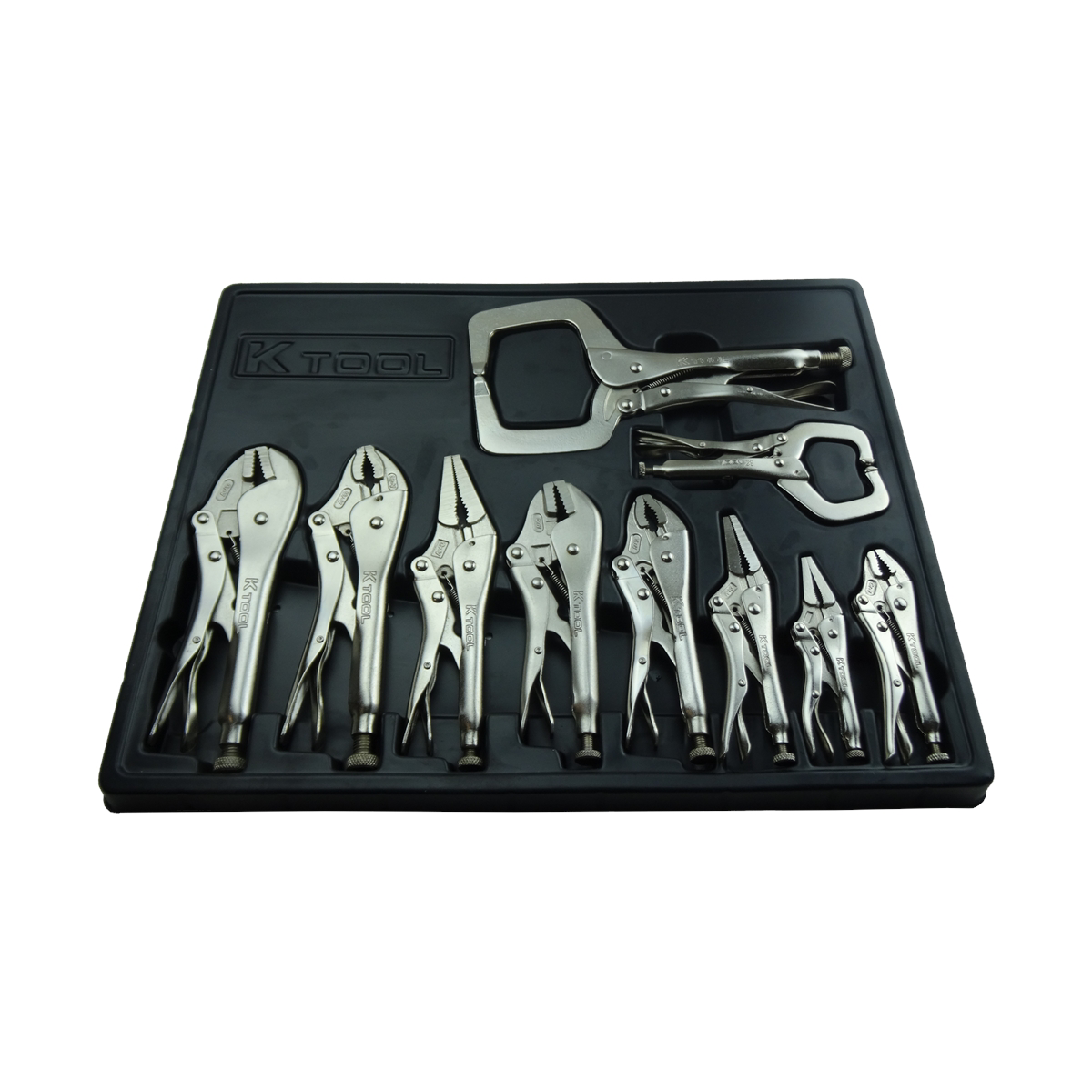 K Tool International Pliers Set Locking 10 pc P/N cht885-isn - B2B Diesel & Gas Service