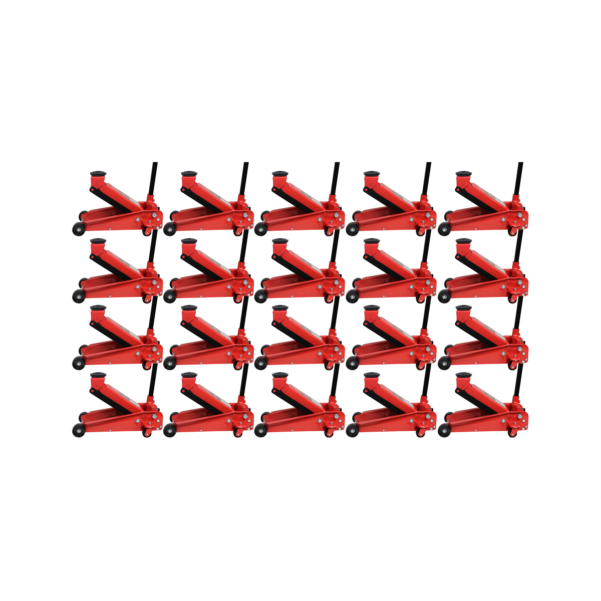 K Tool International 3 Ton Compact Service Jack (Pallet of 20) P/N 63131B-PL20 - B2B Diesel & Gas Service