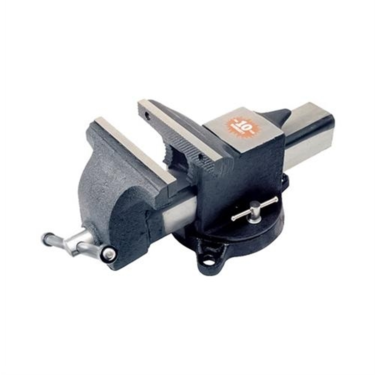 K Tool International 5" Steel Vise with 5-1/4" Jaw Opening P/N 64105 - B2B Diesel & Gas Service