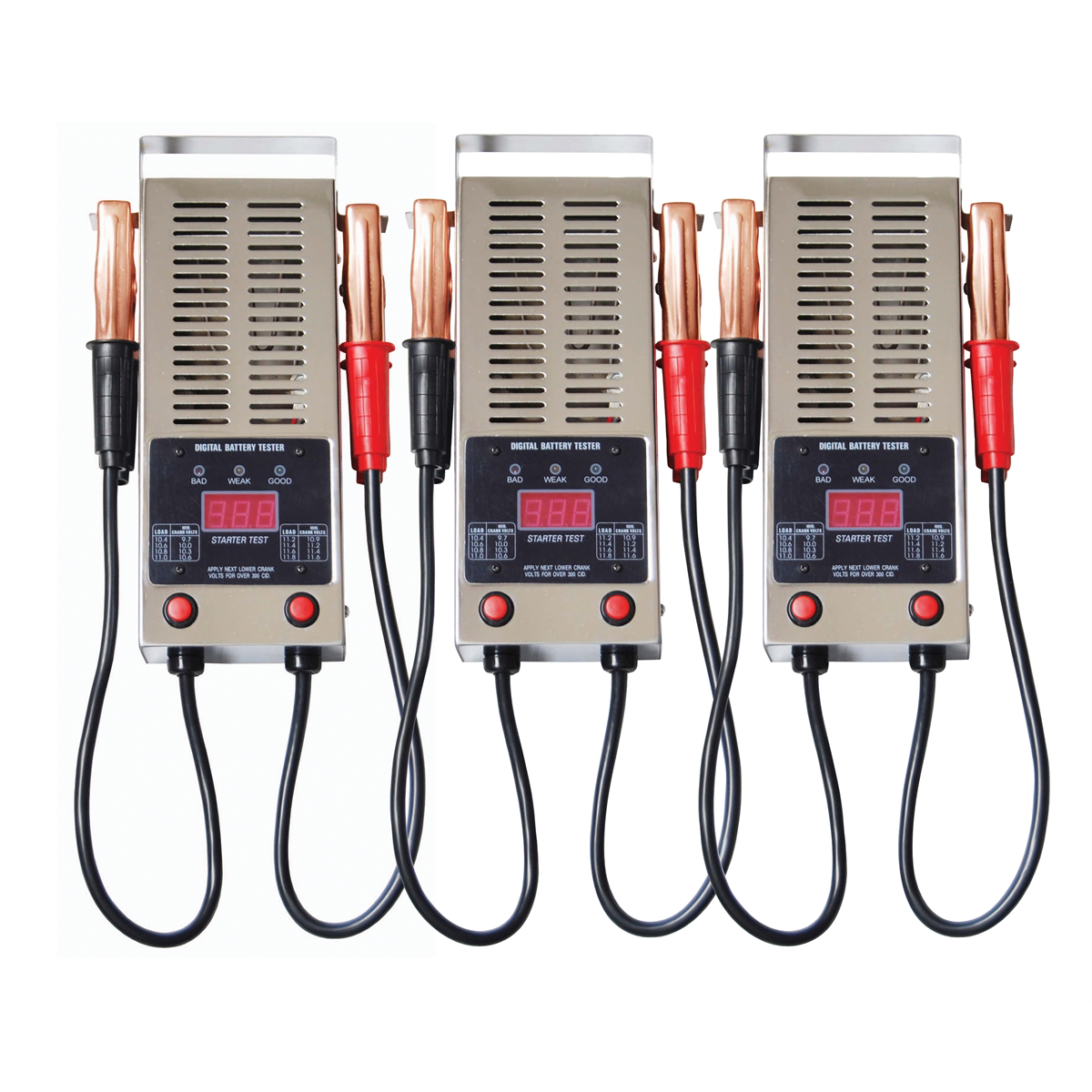 K Tool International Battery Tester Digital 125 AMP - 3pk P/N 70216-3 - B2B Diesel & Gas Service