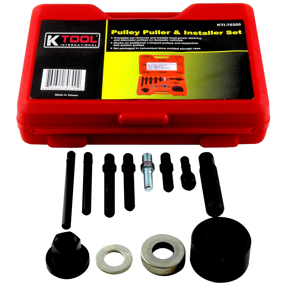 K Tool International PULLEY PULLER & INSTALLER SET P/N 70300 - B2B Diesel & Gas Service