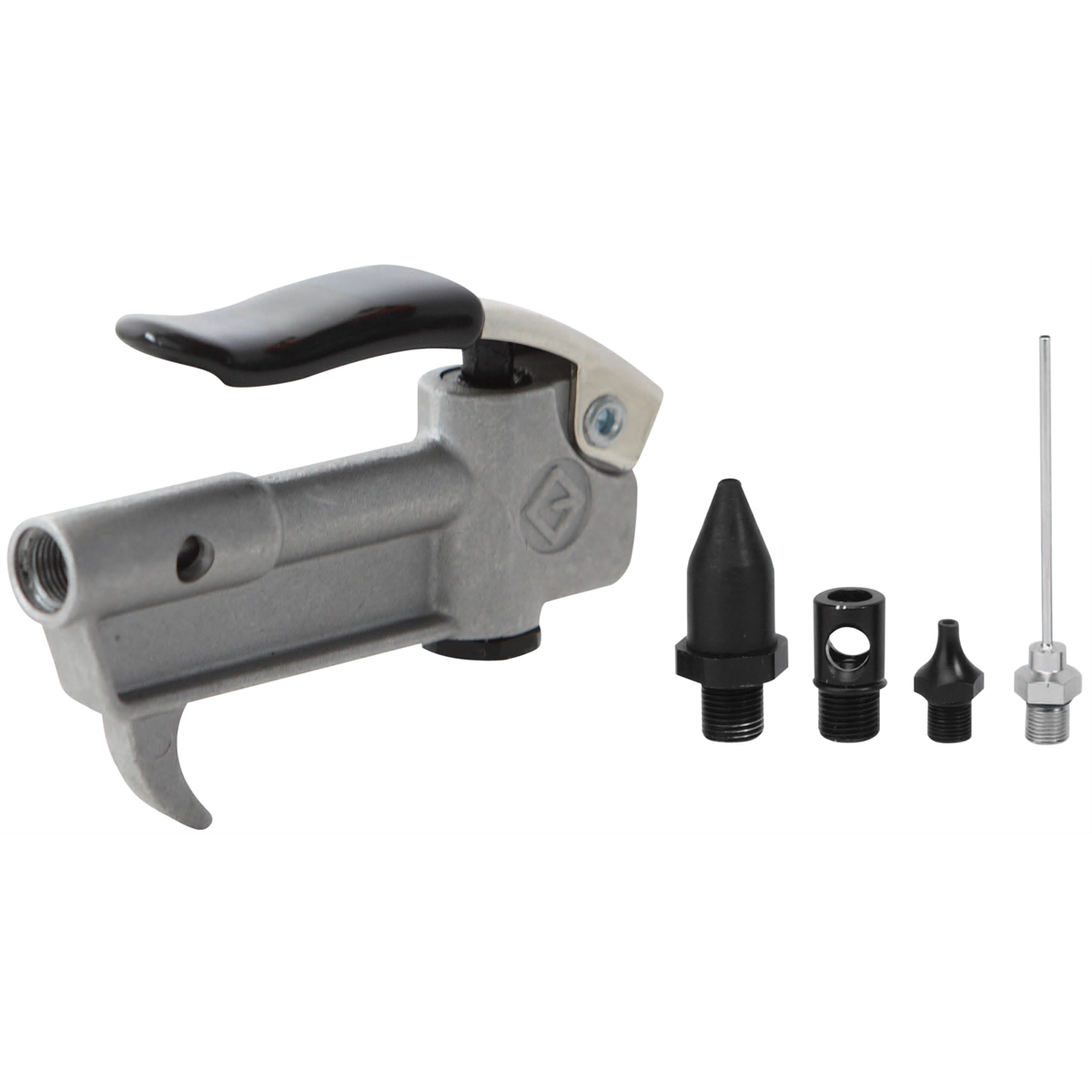 K Tool International Air Blow Gun Kit 4 Tips P/N 71015 - B2B Diesel & Gas Service