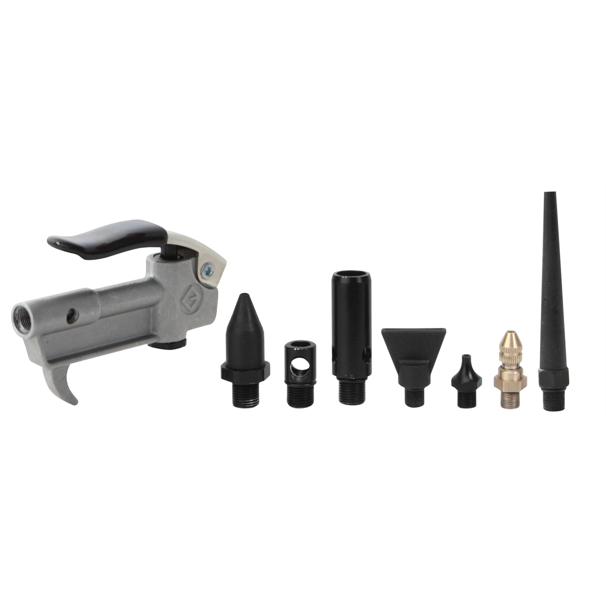 K Tool International Air Blow Gun Kit 7 Tips P/N 71016 - B2B Diesel & Gas Service
