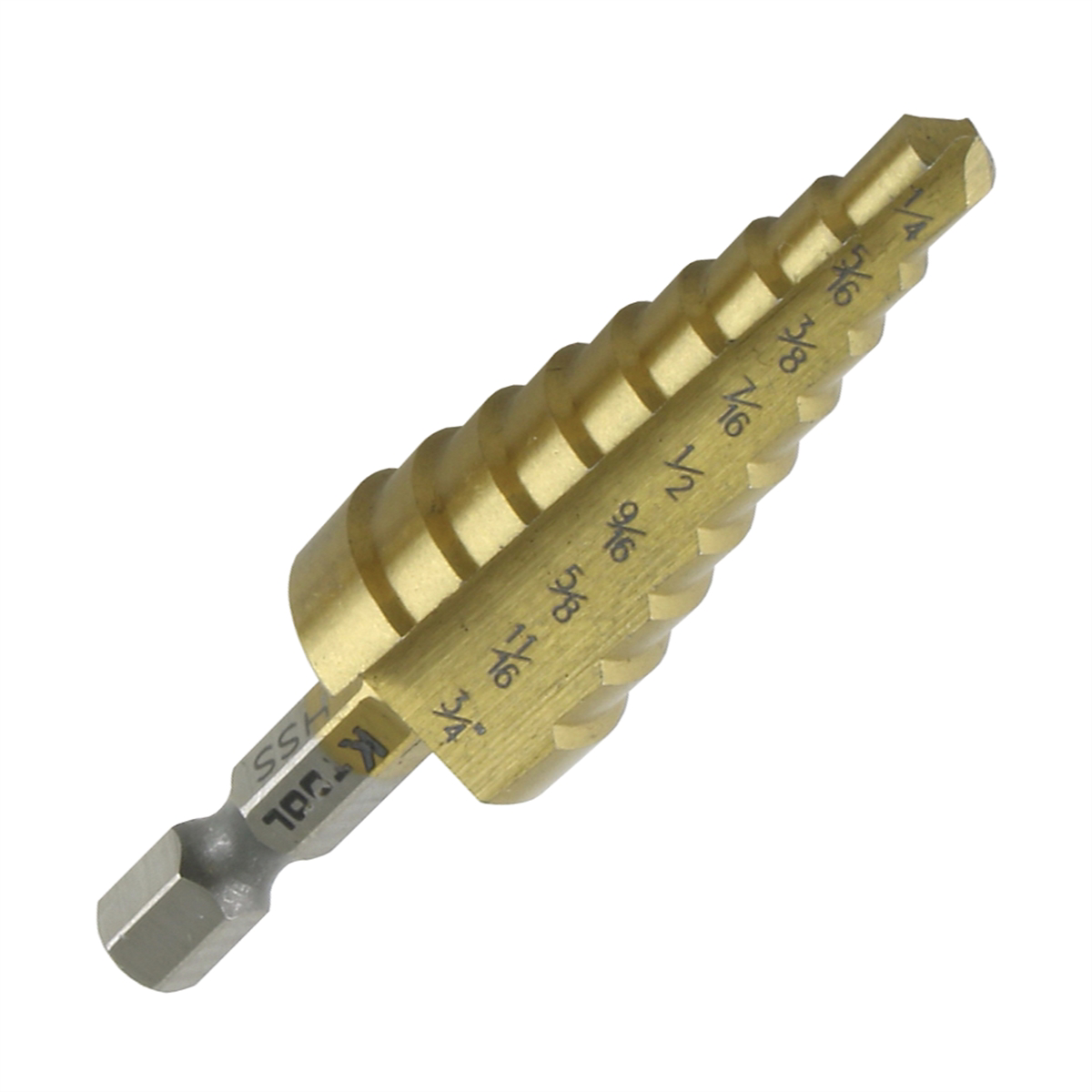K Tool International Step Drill Bit 1/4"-3/4" P/N 71237 - B2B Diesel & Gas Service