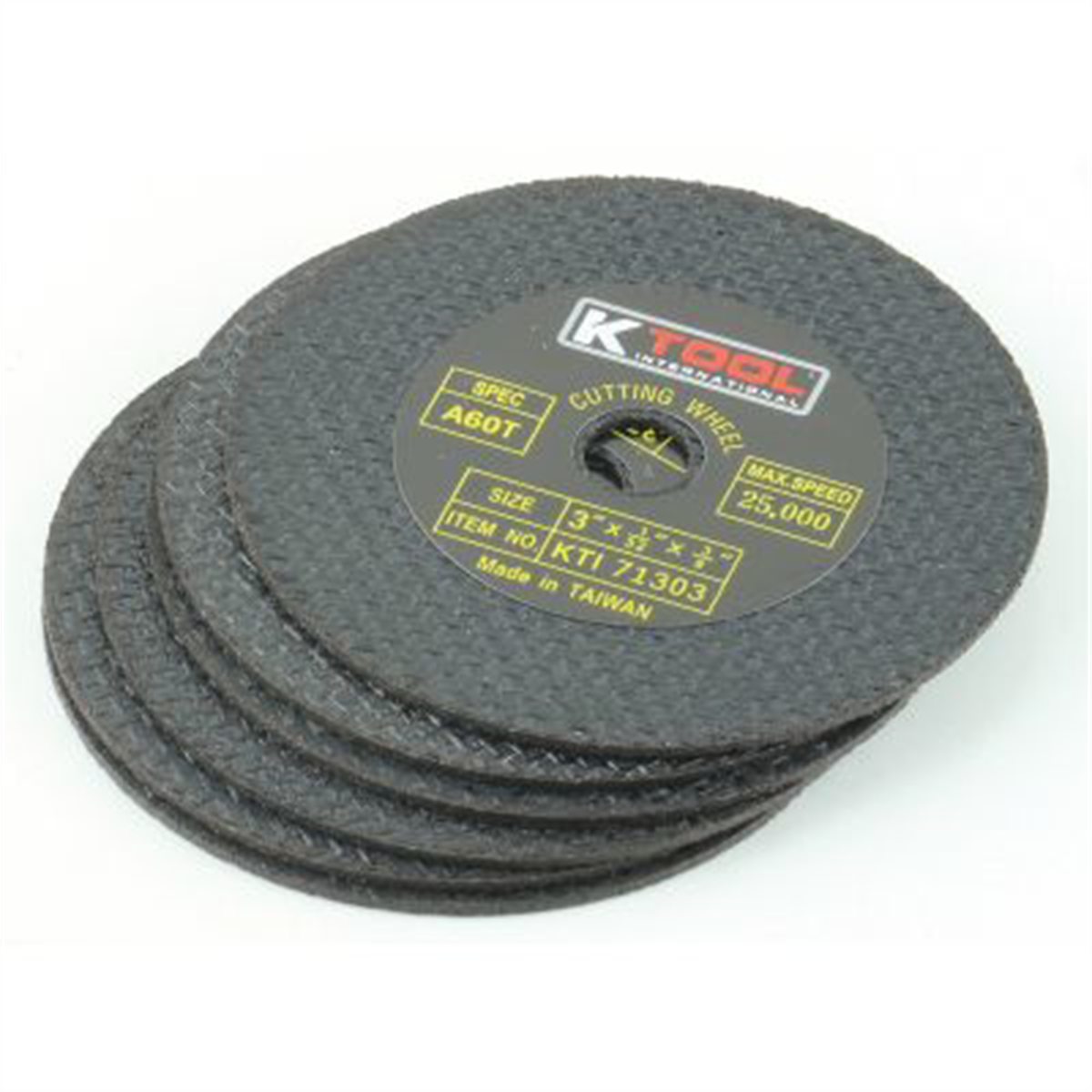 K Tool International Cut-Off Wheel 3" X 1/32" (50 Pk.) P/N 71303 - B2B Diesel & Gas Service
