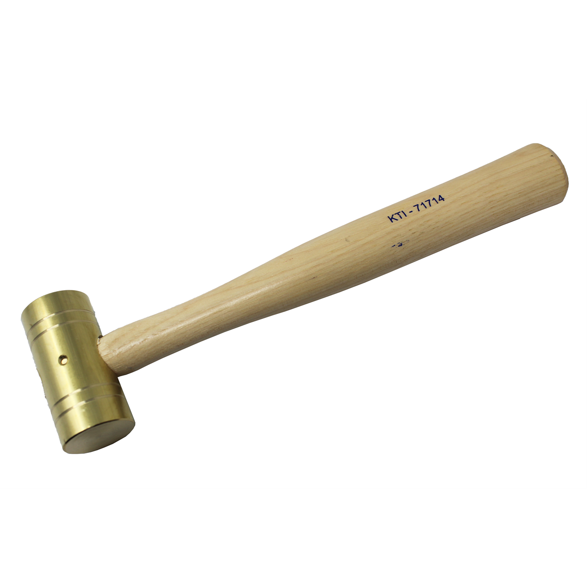 K Tool International 16 oz. Brass hammer with Wooden Hickory Handle P/N 71714 - B2B Diesel & Gas Service