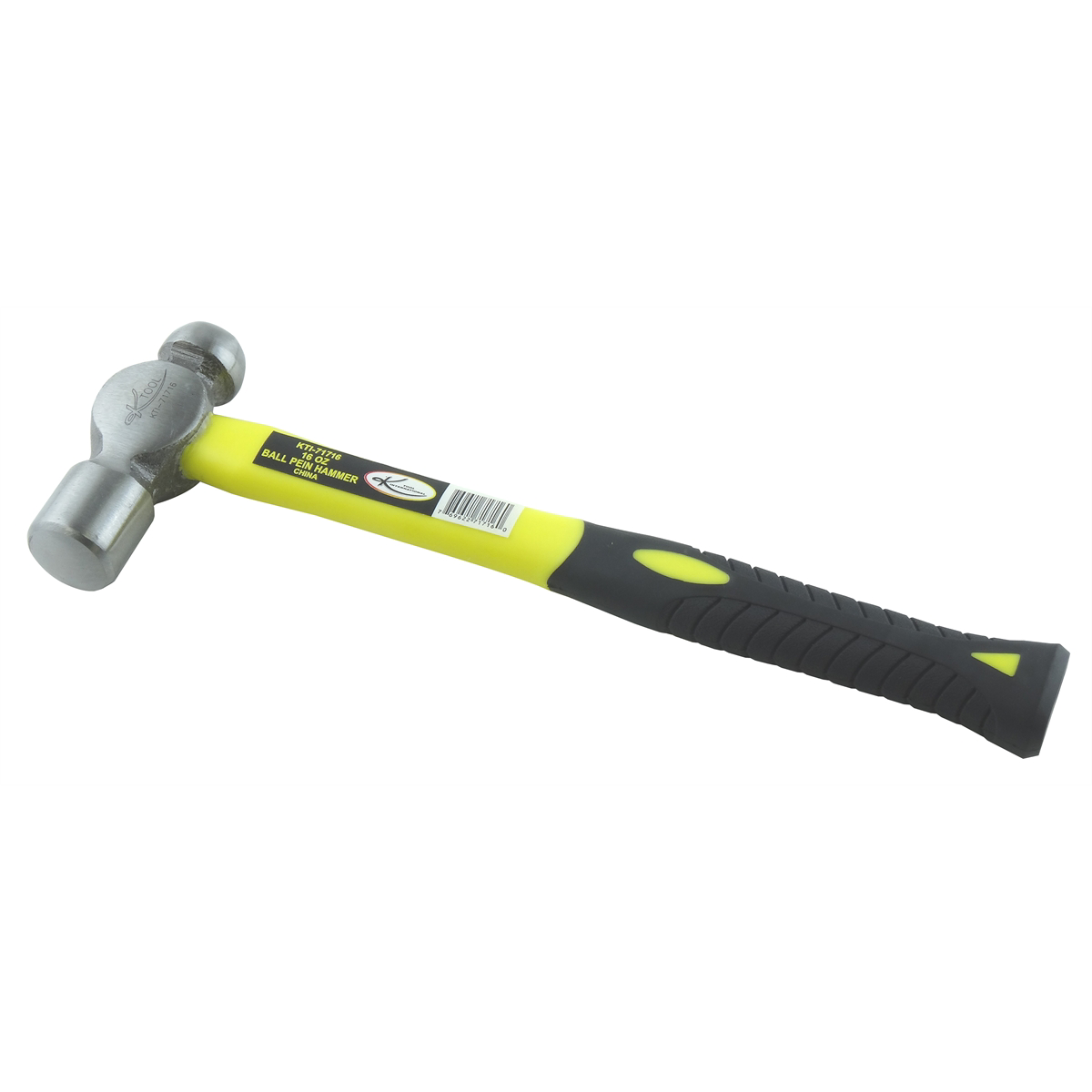 K Tool International 16 oz. Ball Peen Hammer with Fiberglass Handle P/N 71716 - B2B Diesel & Gas Service