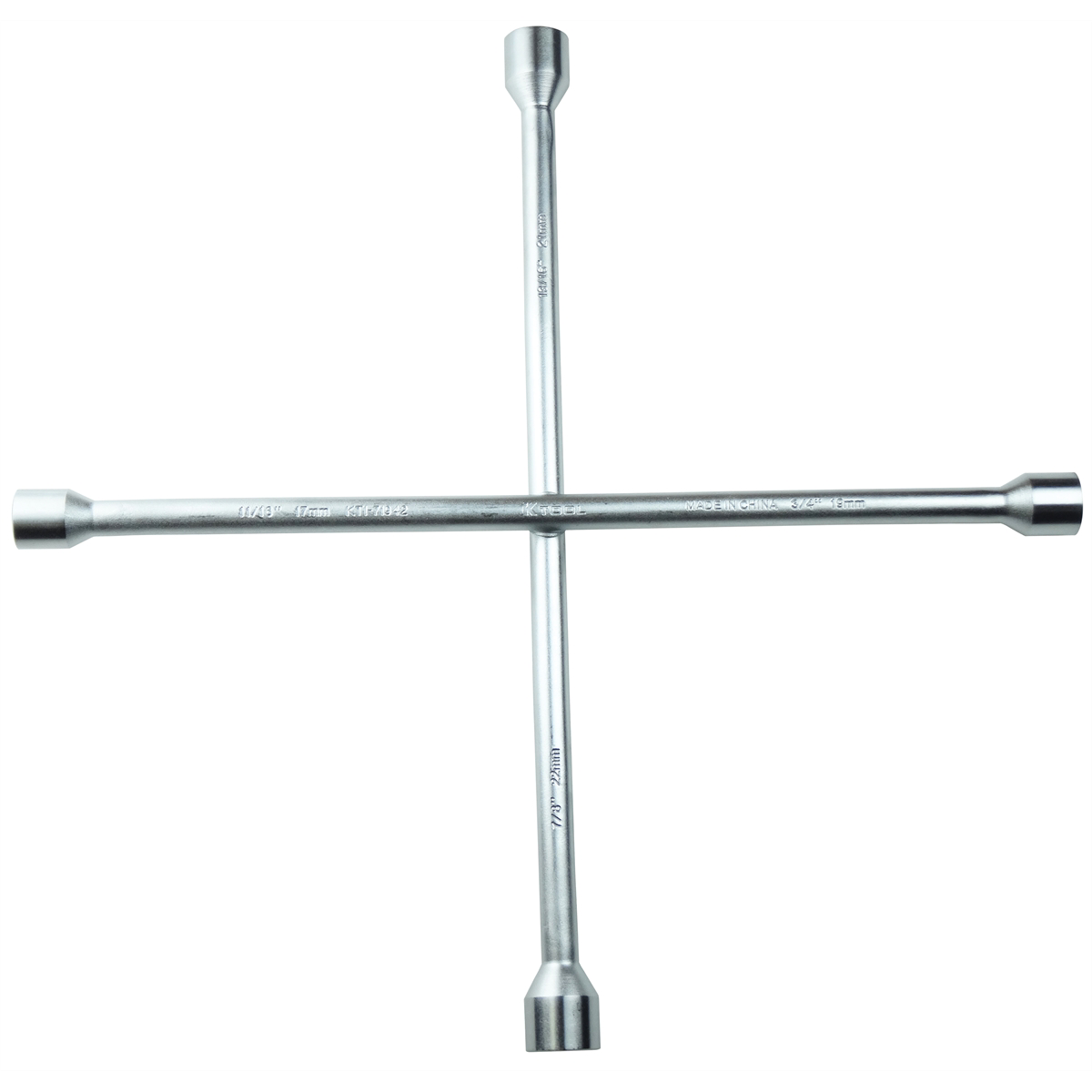 K Tool International Lugnut Wrench 18" 4 Way SAE/Metric Combo P/N 71942 - B2B Diesel & Gas Service