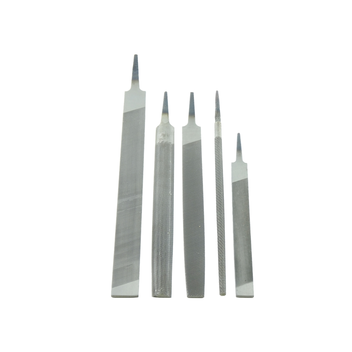 K Tool International KTI 5-Piece Assorted Mill Cut Bastard File Set P/N 72505 - B2B Diesel & Gas Service