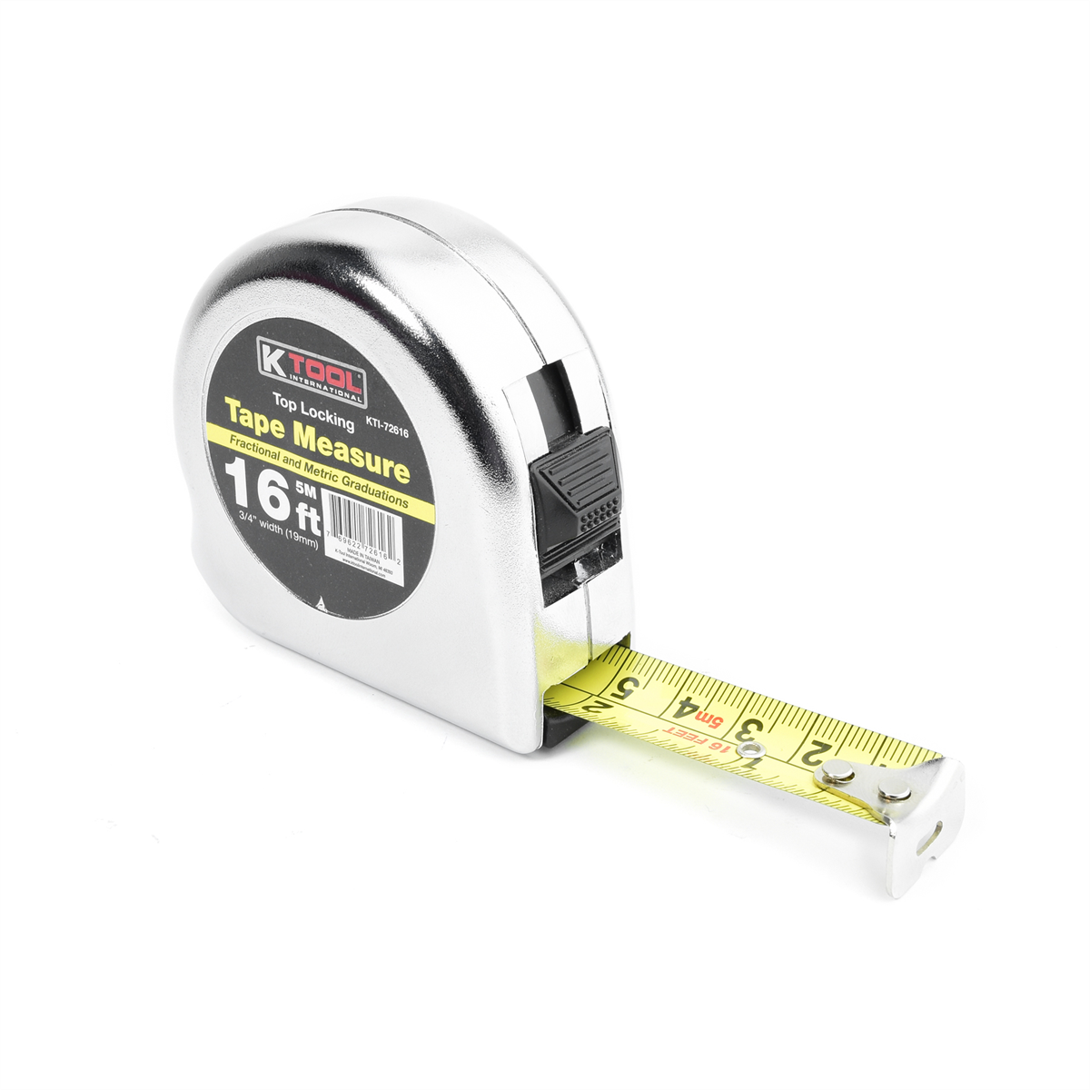 K Tool International Tape Measure 3/4 in. x 16 ft./5M P/N 72616 - B2B Diesel & Gas Service