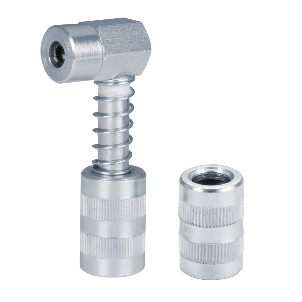 K Tool International Grease Coupler Compact Quick Connect 90 degree P/N HC/90/Q - B2B Diesel & Gas Service