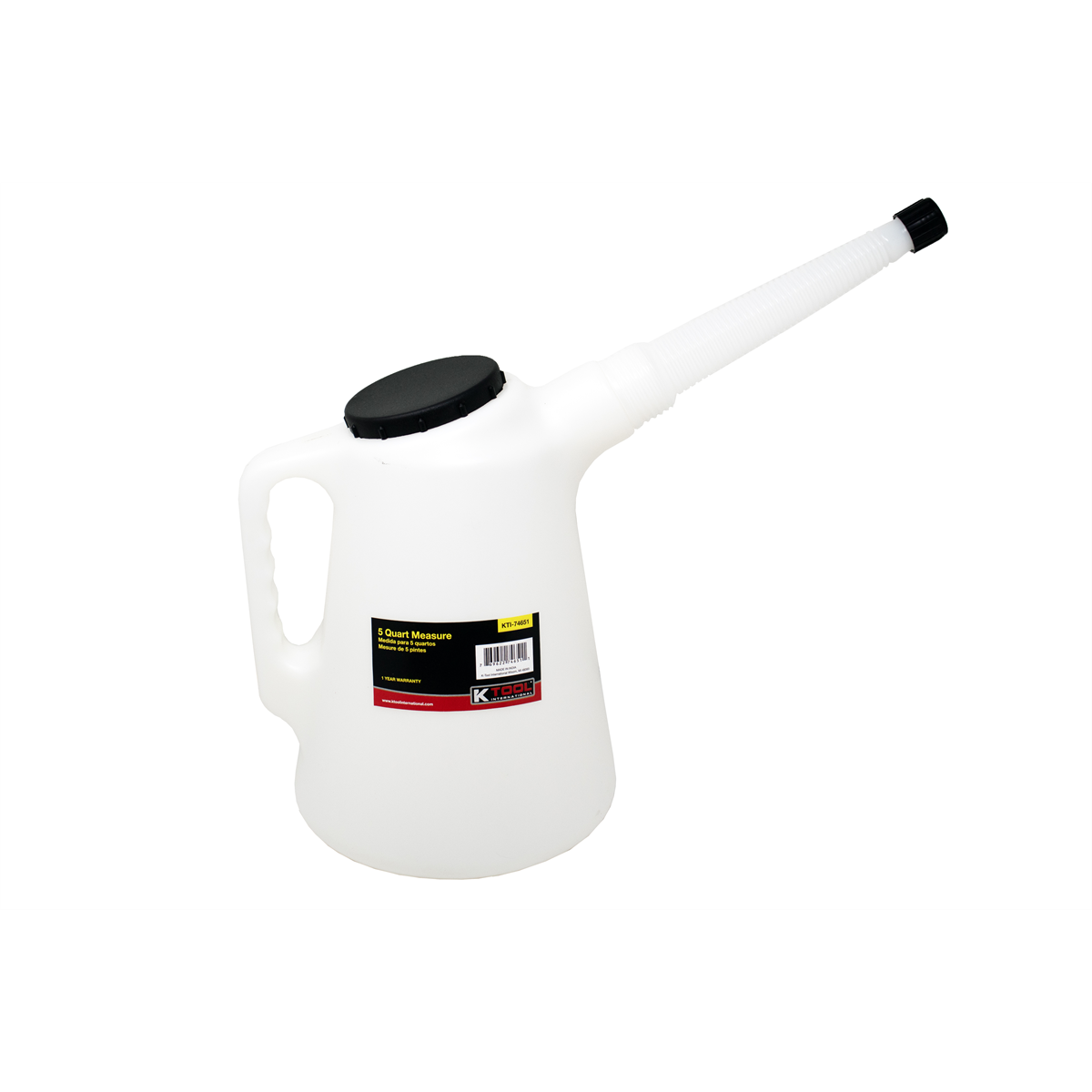 K Tool International Measuring Pitcher Flex Spout 5 Liter P/N 74651 - B2B Diesel & Gas Service