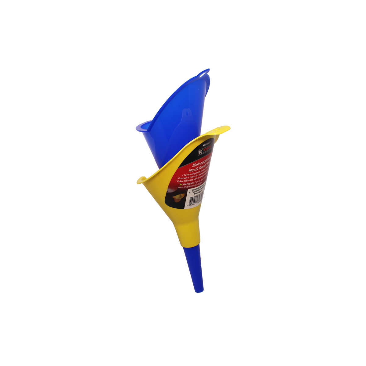 K Tool International Funnel Set 2pc Multi-purpose/Big Mouth P/N 10701MX2 - B2B Diesel & Gas Service