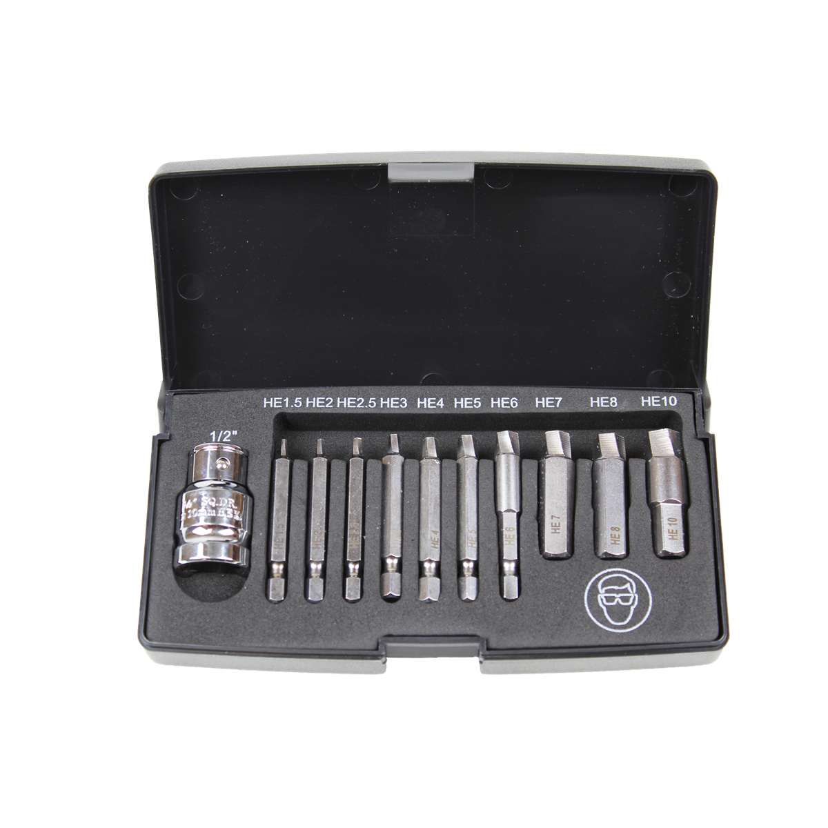 K Tool International Extractor Set Damaged Hex Screw 11 Piece P/N BTK42-11HS - B2B Diesel & Gas Service