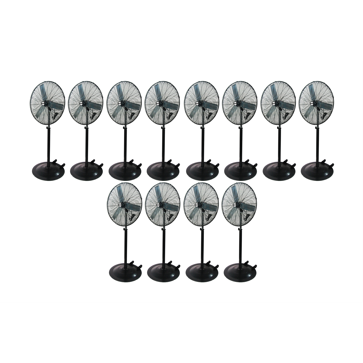 K Tool International 30" Pedestal Industrial Fan (Pallet of 12) P/N 77730-PL12 - B2B Diesel & Gas Service