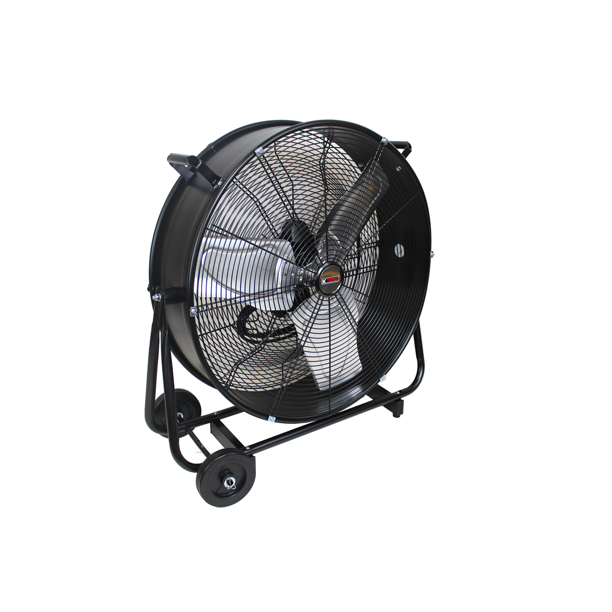 K Tool International Drum Fan 24 Inch Direct Drive Industrial Tilting P/N CED4822-ISN - B2B Diesel & Gas Service