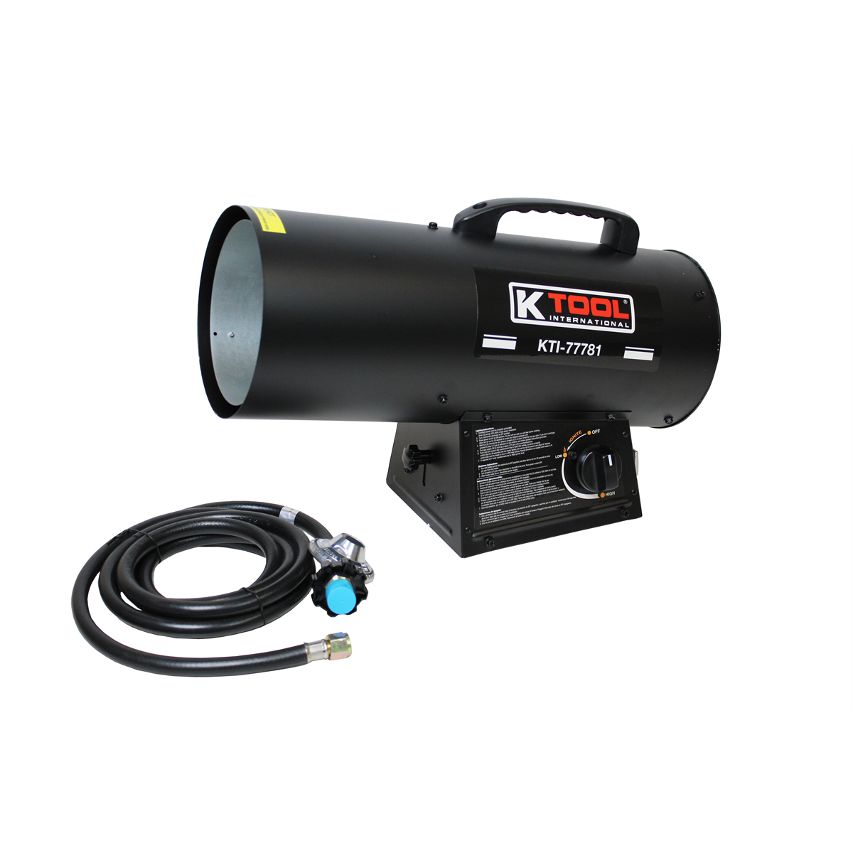 K Tool International 40-60,000 BTU Forced Air Heater P/N CAA0551-ISN - B2B Diesel & Gas Service